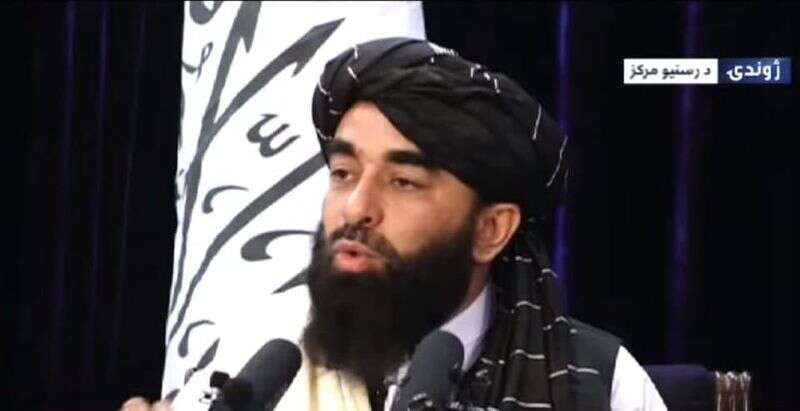 Подробнее о "Представитель запрещённого в России Талибана Забихулла Муджахид провёл первую пресс-конференцию"