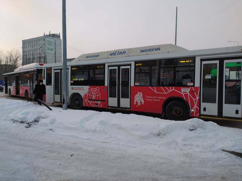 Подробнее о "С 1 января 2022 года в Перми начали курсировать два новых автобусных маршрута"
