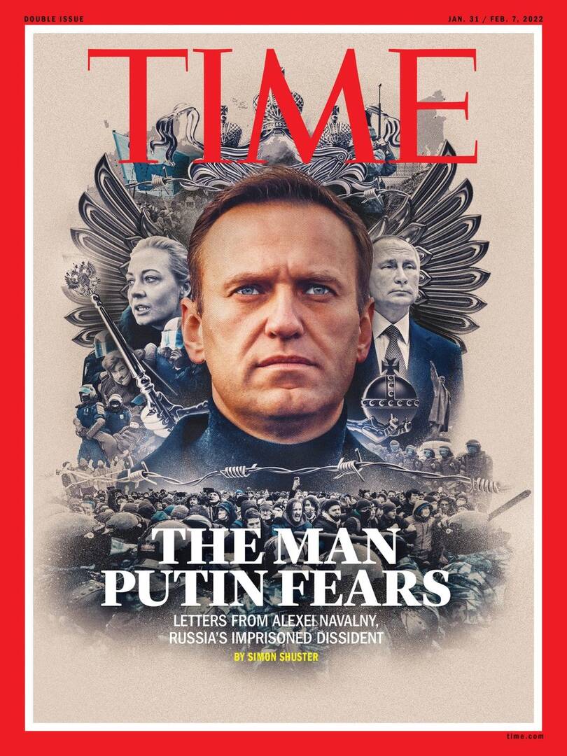 Подробнее о "Time. «Человек, которого боится Путин»"