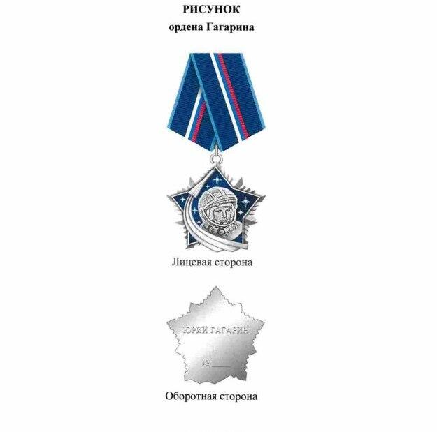 Подробнее о "Президент Владимир Путин учредил орден Гагарина за заслуги в сфере космоса"