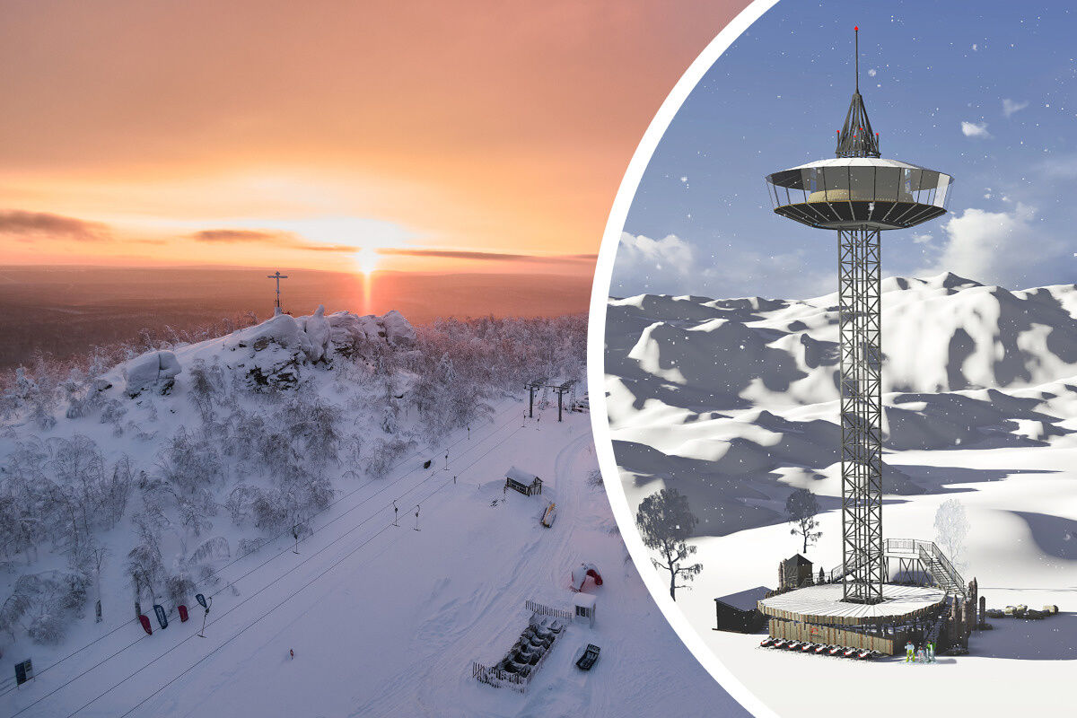 Подробнее о "На горнолыжном курорте «Губаха» откроется первая в России смотровая площадка"