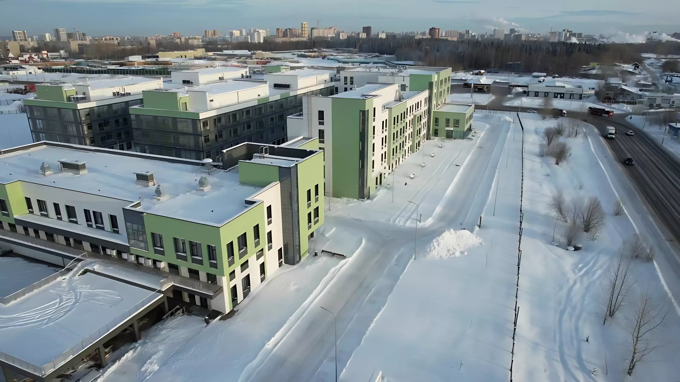 Подробнее о "Завершилось строительство новой краевой инфекционной больницы на улице Леонова, 84, в Перми"