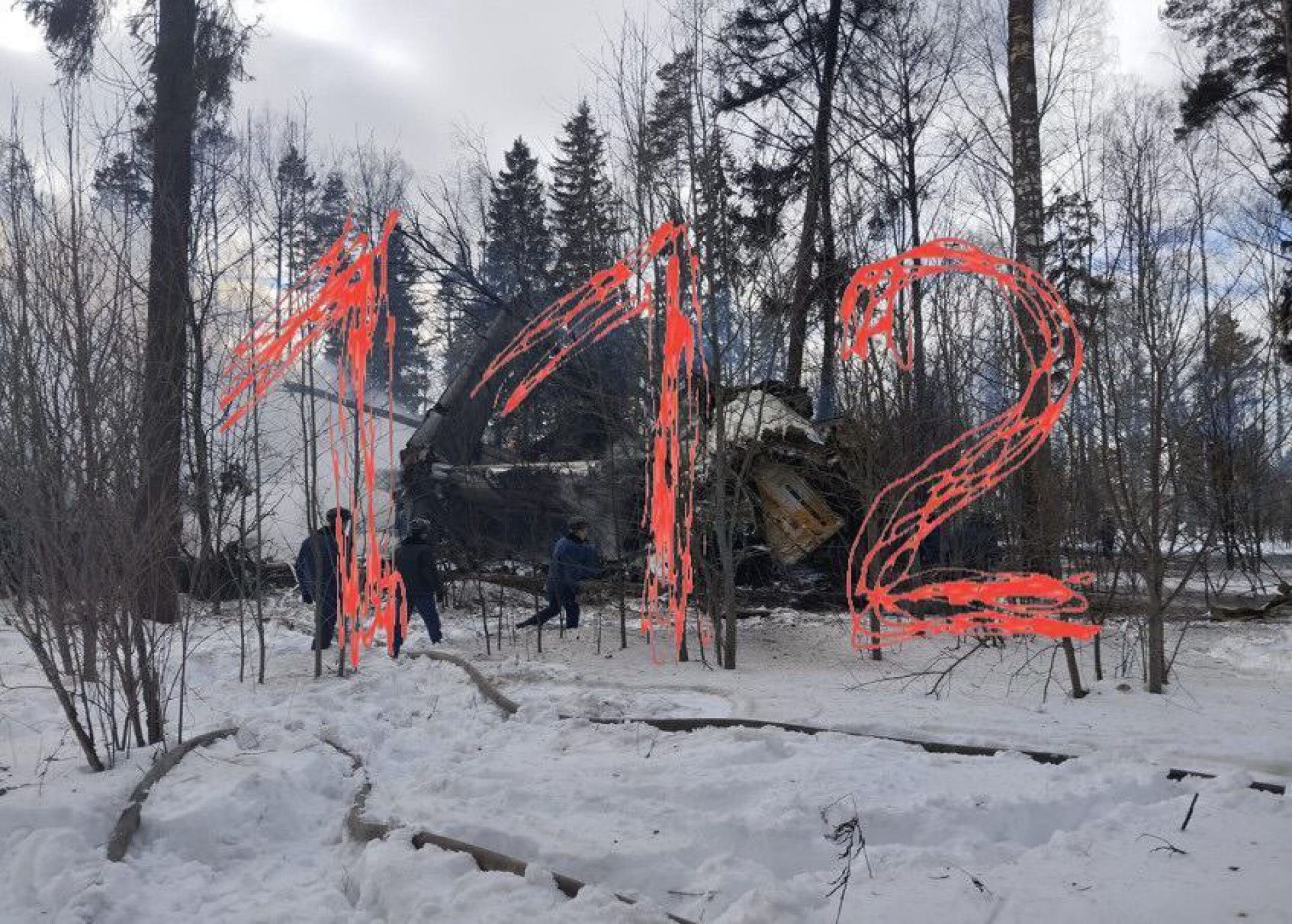 Подробнее о "Причиной катастрофы Ил-76 в Ивановской области стало возгорание двигателя"